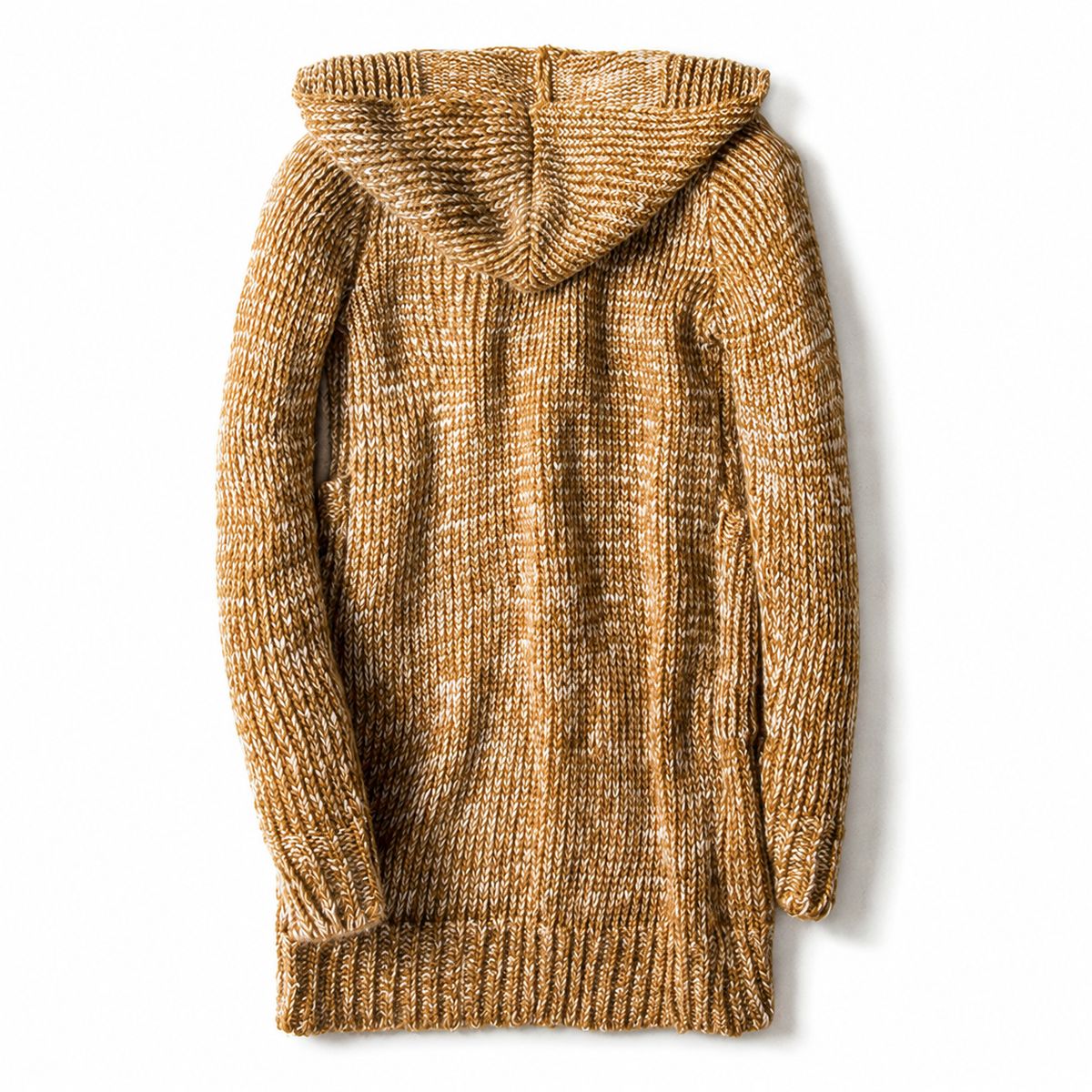 Fenwick Men's Hooded Wool-Blend Toggle Cardigan