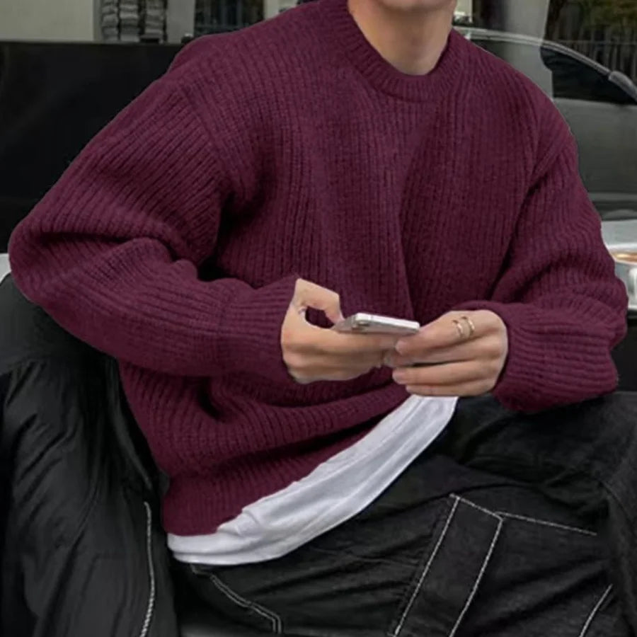 HERITAGE KNIT CREWNECK SWEATER