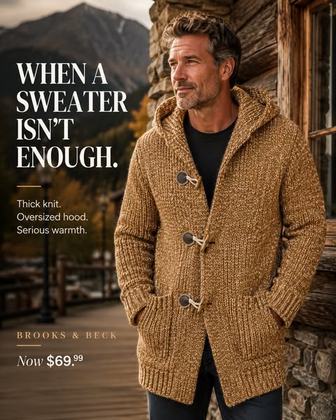 Fenwick Hooded Cardigan