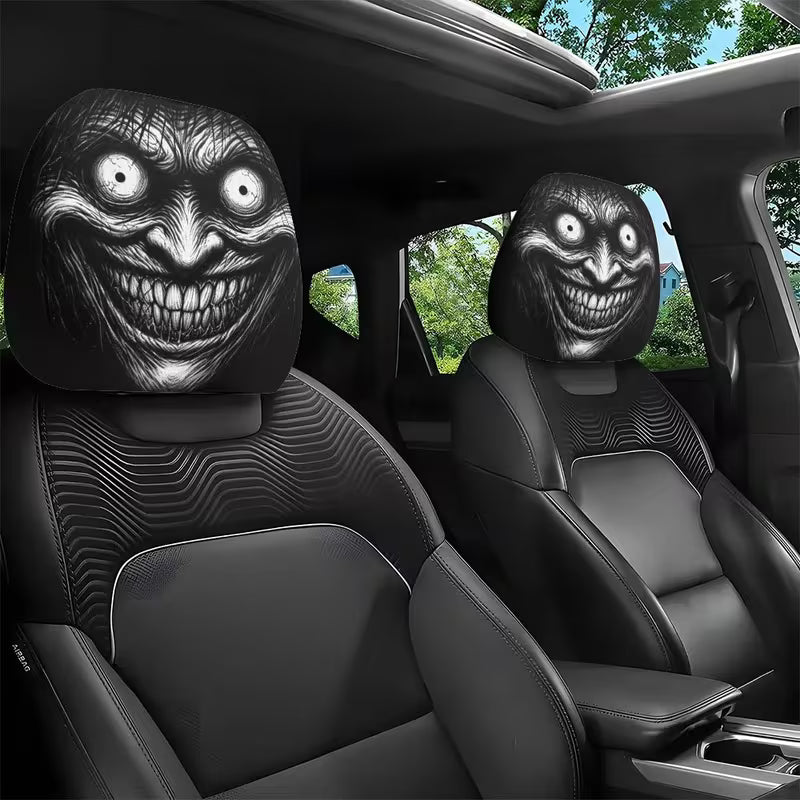 Premium Horror Headrest Cover