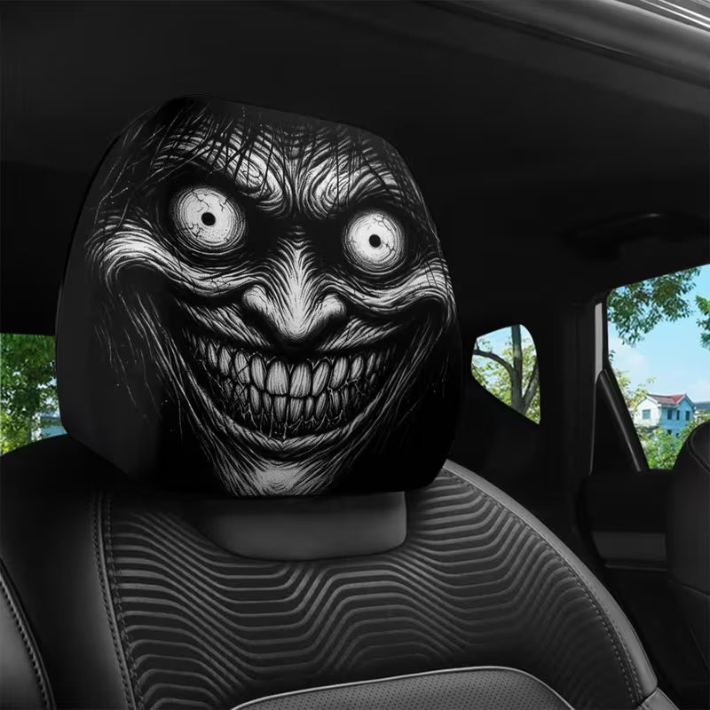 Premium Horror Headrest Cover