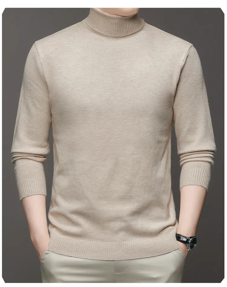 Veloura cashmere turtleneck sweater