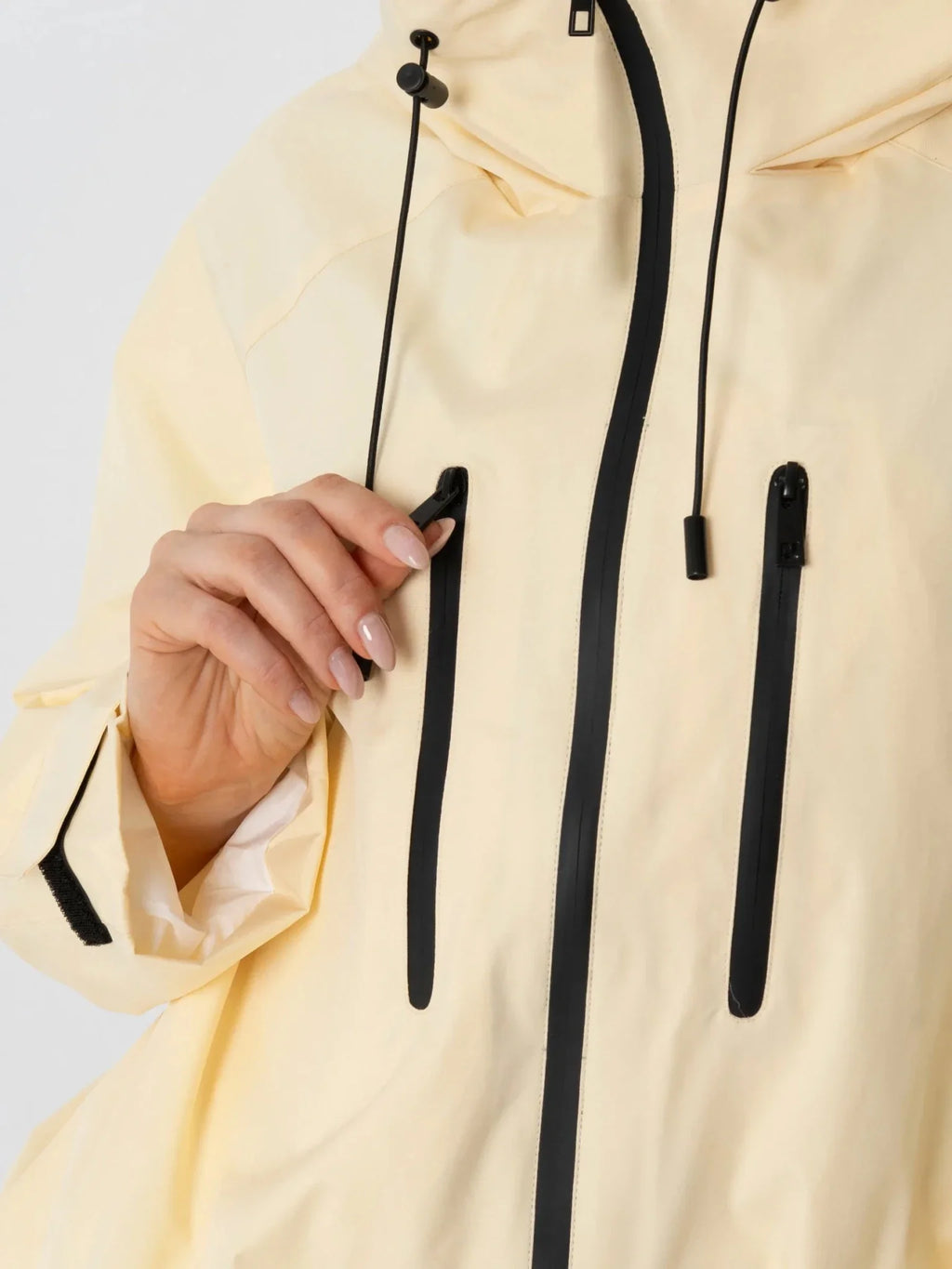 Women's Oversized Short Rain Jacket